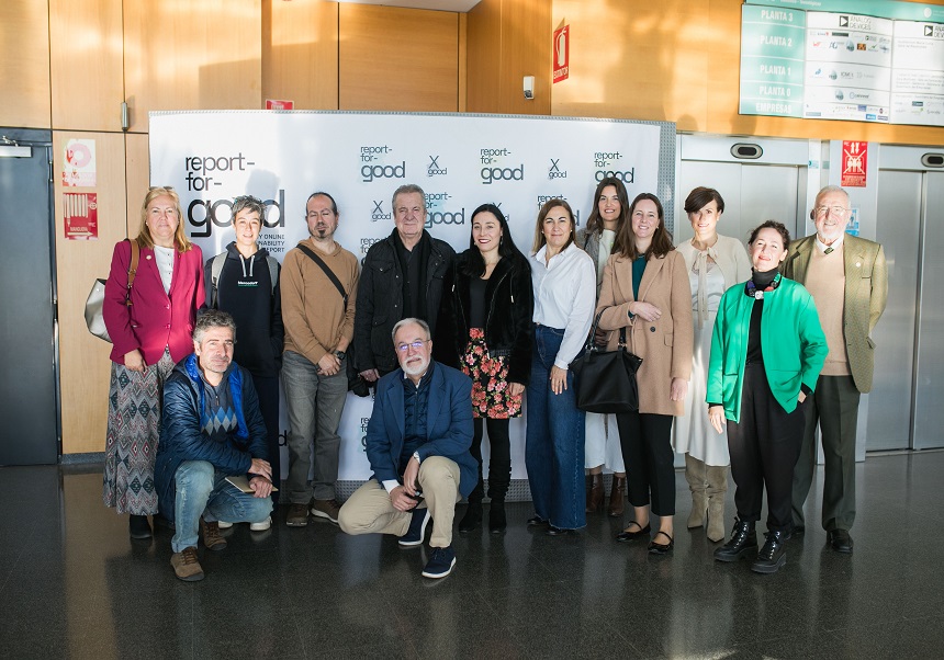 Fotocall con participantes